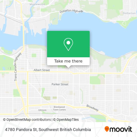 4780 Pandora St plan