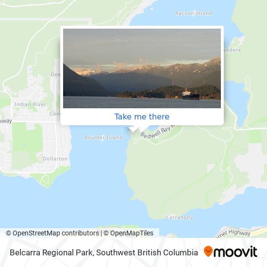 Belcarra Regional Park plan