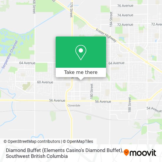 Diamond Buffet (Elements Casino's Diamond Buffet) plan