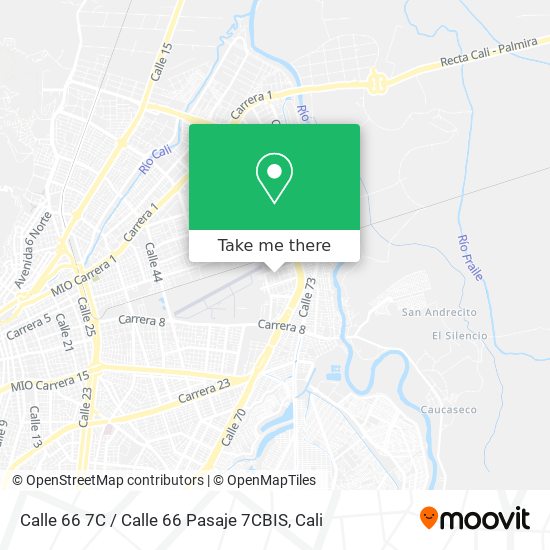 Calle 66 7C / Calle 66 Pasaje 7CBIS map