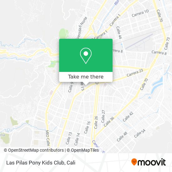 Las Pilas Pony Kids Club map