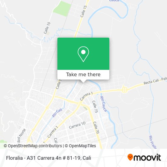 Floralia - A31 Carrera 4n # 81-19 map