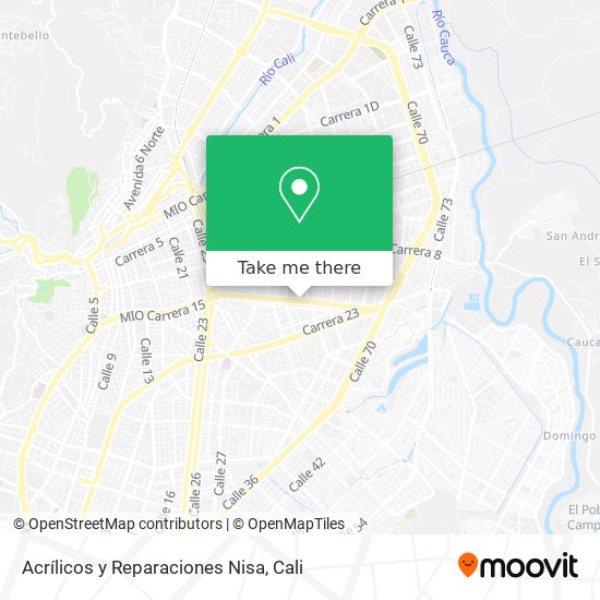 Mapa de Acrílicos y Reparaciones Nisa