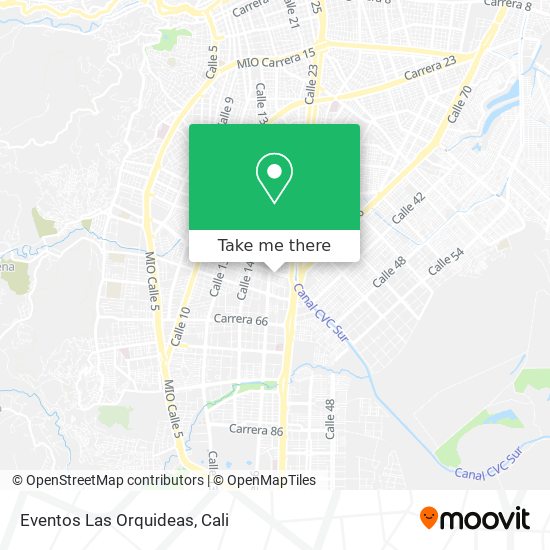 Mapa de Eventos Las Orquideas