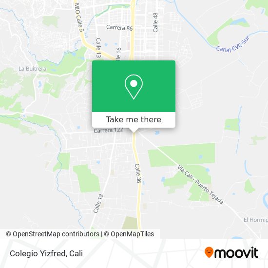 Mapa de Colegio Yizfred