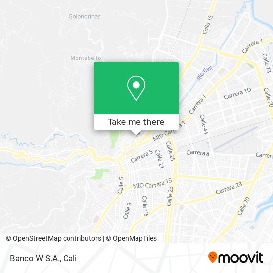 Banco W S.A. map