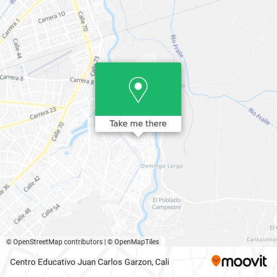 Centro Educativo Juan Carlos Garzon map