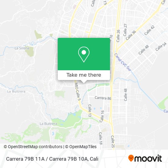Carrera 79B 11A / Carrera 79B 10A map