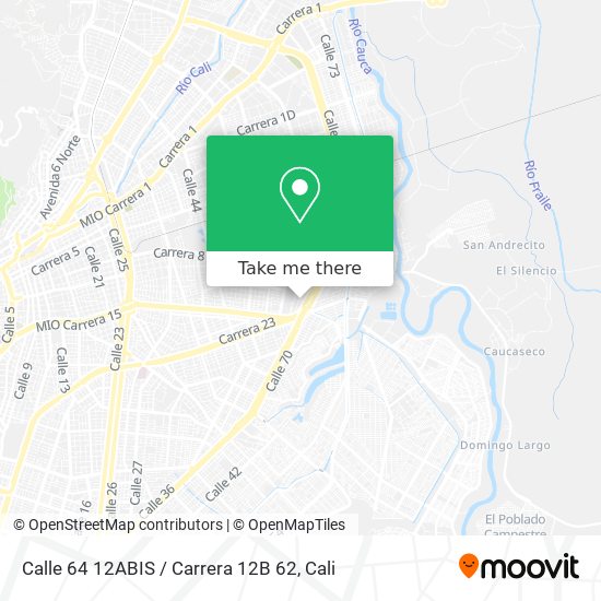 Calle 64 12ABIS / Carrera 12B 62 map