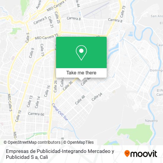 Empresas de Publicidad-Integrando Mercadeo y Publicidad S a map