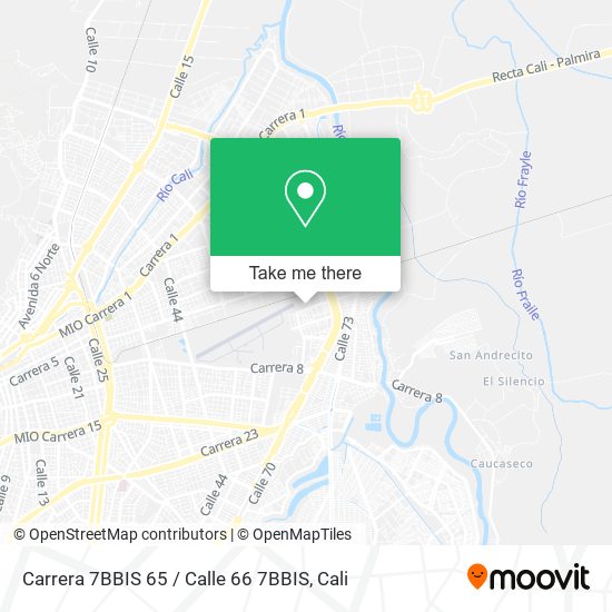 Carrera 7BBIS 65 / Calle 66 7BBIS map