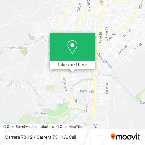 Mapa de Carrera 73 12 / Carrera 73 11A