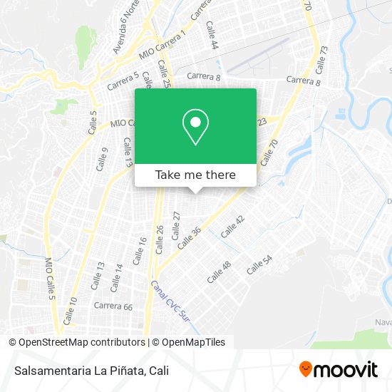 Salsamentaria La Piñata map