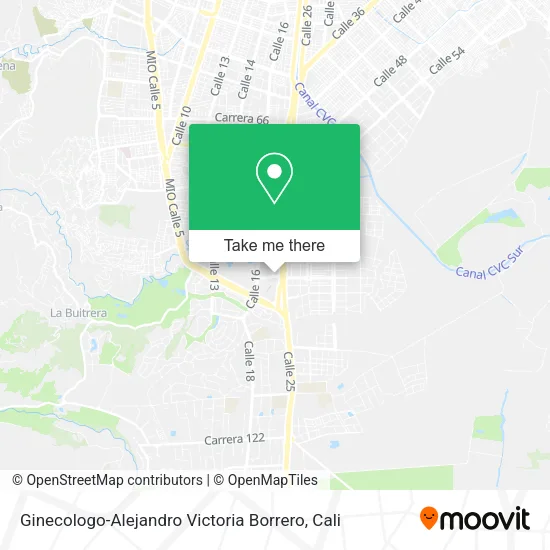 Mapa de Ginecologo-Alejandro Victoria Borrero