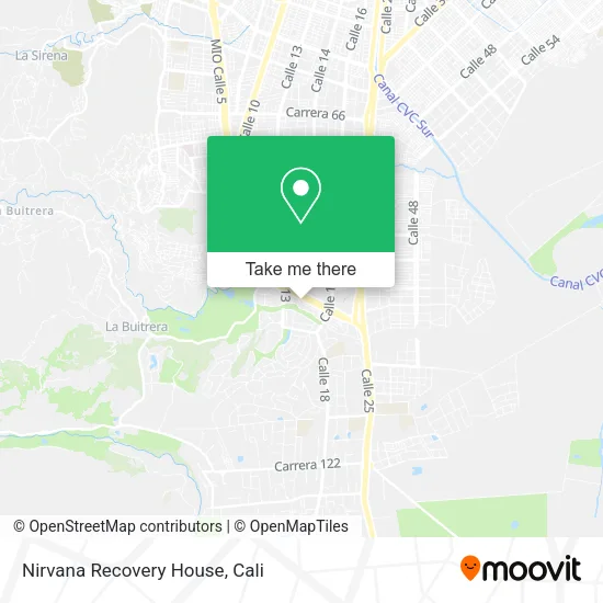 Nirvana Recovery House map