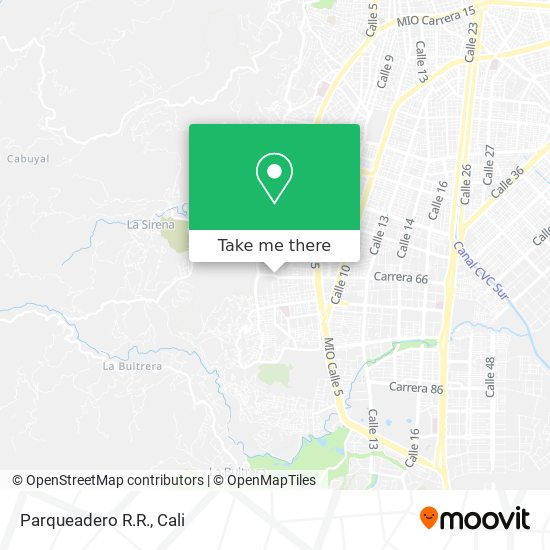 Mapa de Parqueadero R.R.