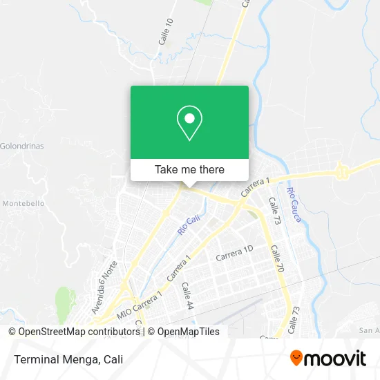 Mapa de Terminal Menga