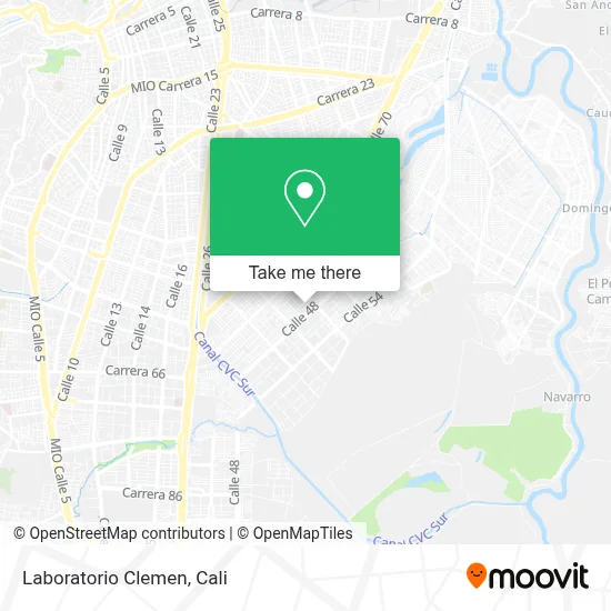 Laboratorio Clemen map