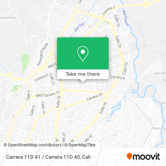 Carrera 11D 41 / Carrera 11D 40 map