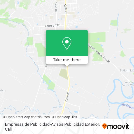 Mapa de Empresas de Publicidad-Avisos Publicidad Exterior