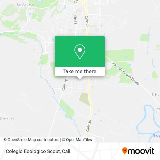 Colegio Ecológico Scout map