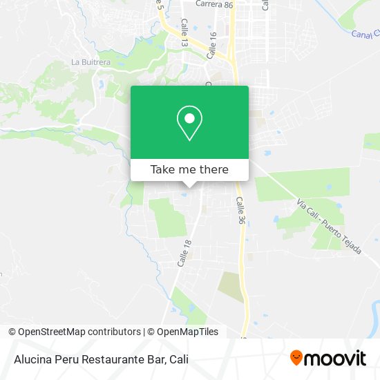 Alucina Peru Restaurante Bar map
