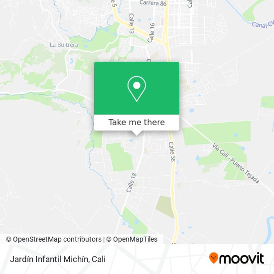 Mapa de Jardín Infantil Michín