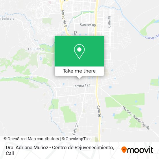 Dra. Adriana Muñoz - Centro de Rejuvenecimiento map