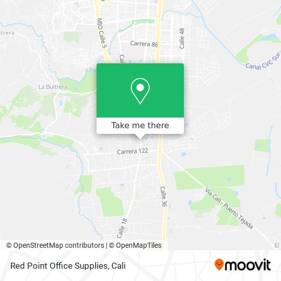 Red Point Office Supplies map