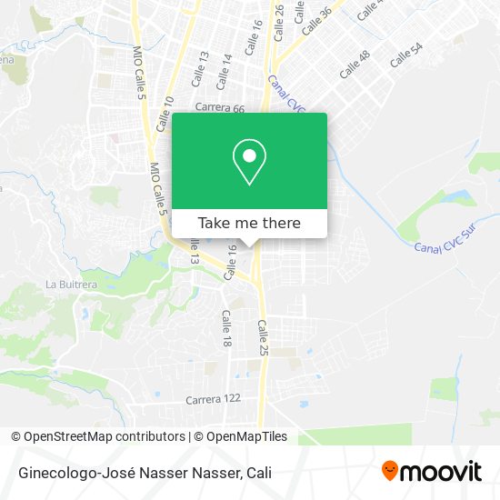 Ginecologo-José Nasser Nasser map