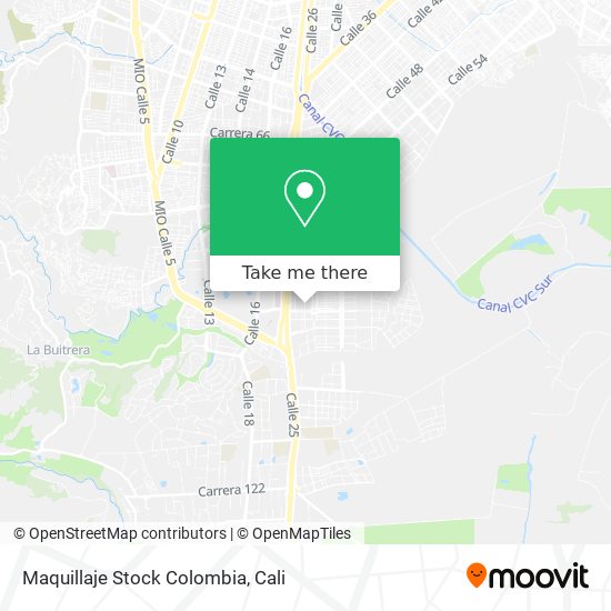 Maquillaje Stock Colombia map
