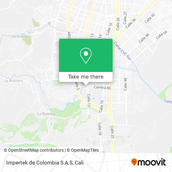 Impertek de Colombia S.A.S map