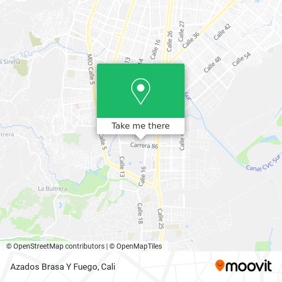 Mapa de Azados Brasa Y Fuego
