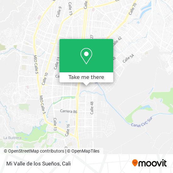 Mapa de Mi Valle de los Sueños