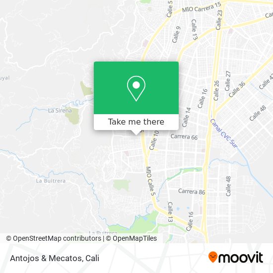 Mapa de Antojos & Mecatos