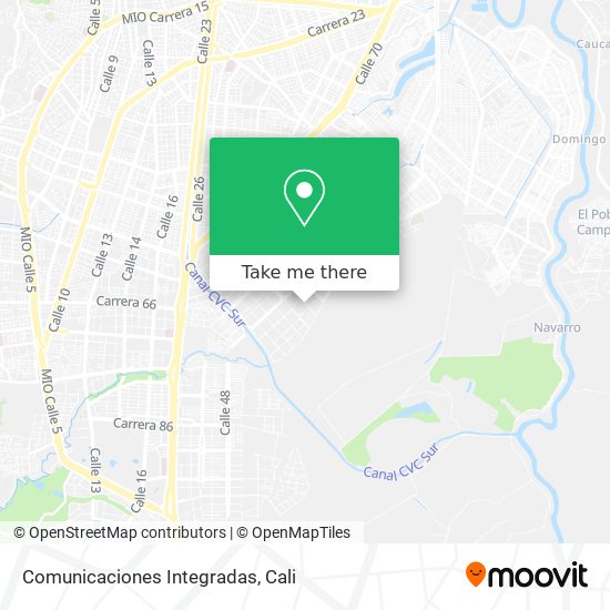 Comunicaciones Integradas map