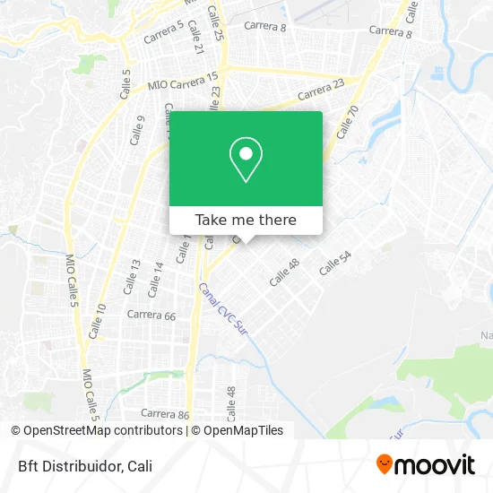 Bft Distribuidor map