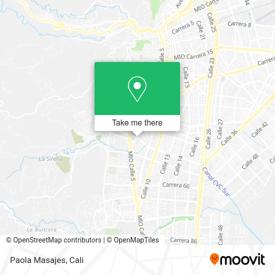 Paola Masajes map