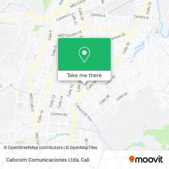 Cabicom Comunicaciones Ltda map