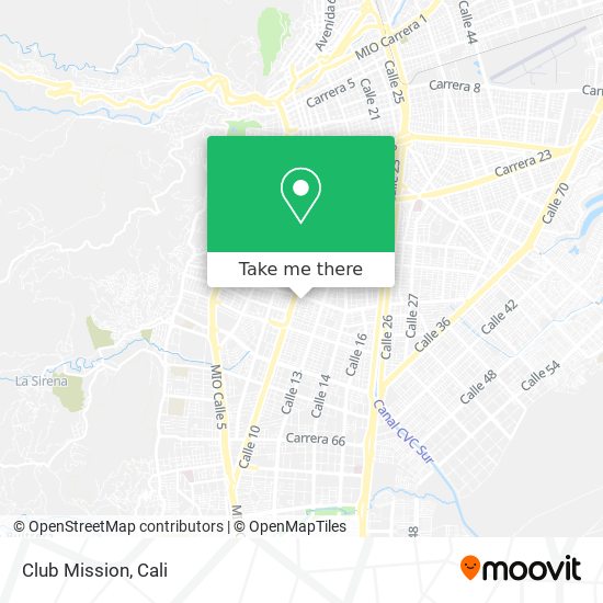 Club Mission map