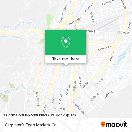 Mapa de Carpintería Todo Madera