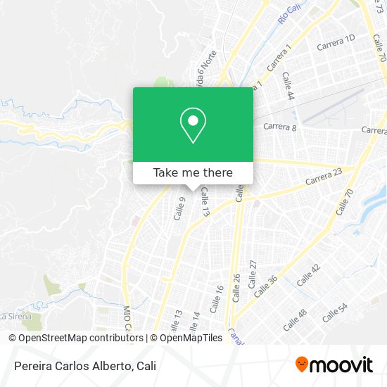 Mapa de Pereira Carlos Alberto