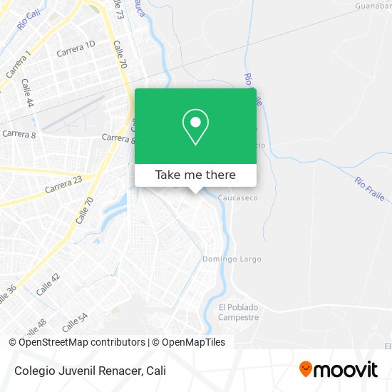 Mapa de Colegio Juvenil Renacer