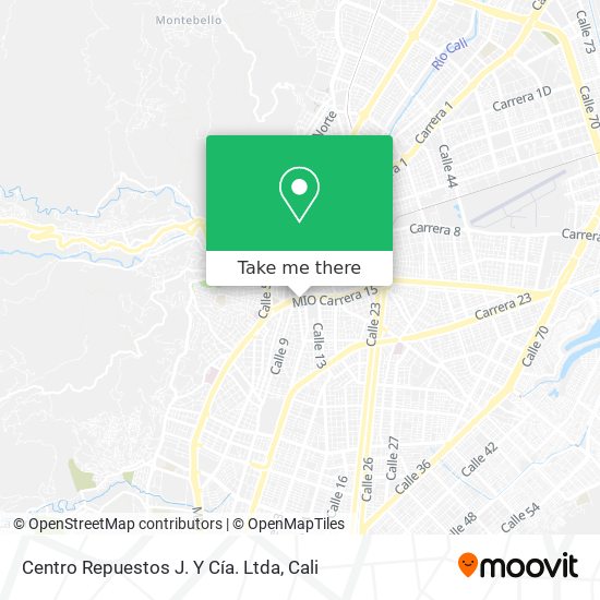 Centro Repuestos J. Y Cía. Ltda map