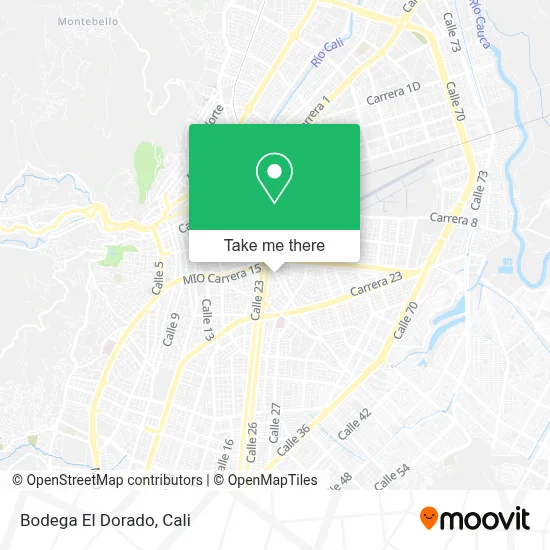 Bodega El Dorado map