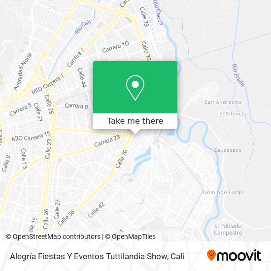 Alegría Fiestas Y Eventos Tuttilandia Show map