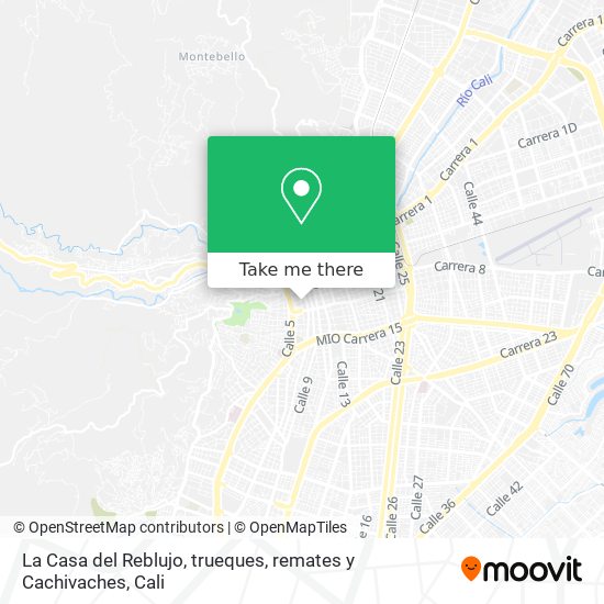 La Casa del Reblujo, trueques, remates y Cachivaches map