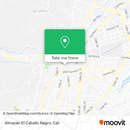 Almacén El Caballo Negro map