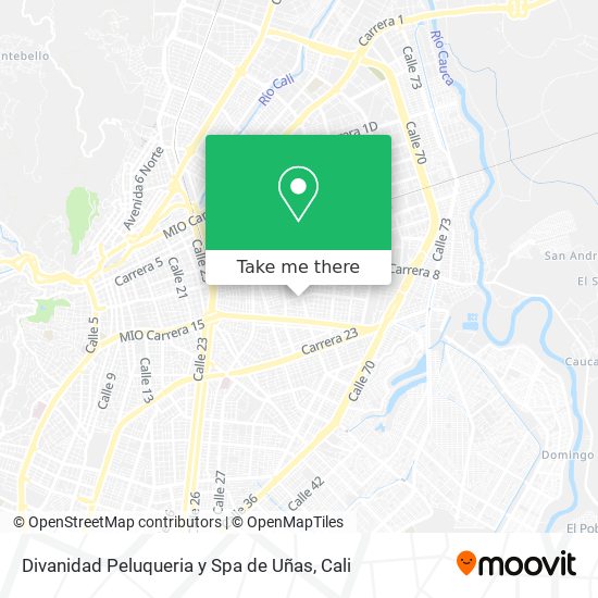 Divanidad Peluqueria y Spa de Uñas map
