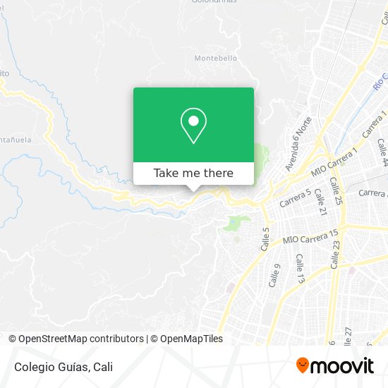 Mapa de Colegio Guías